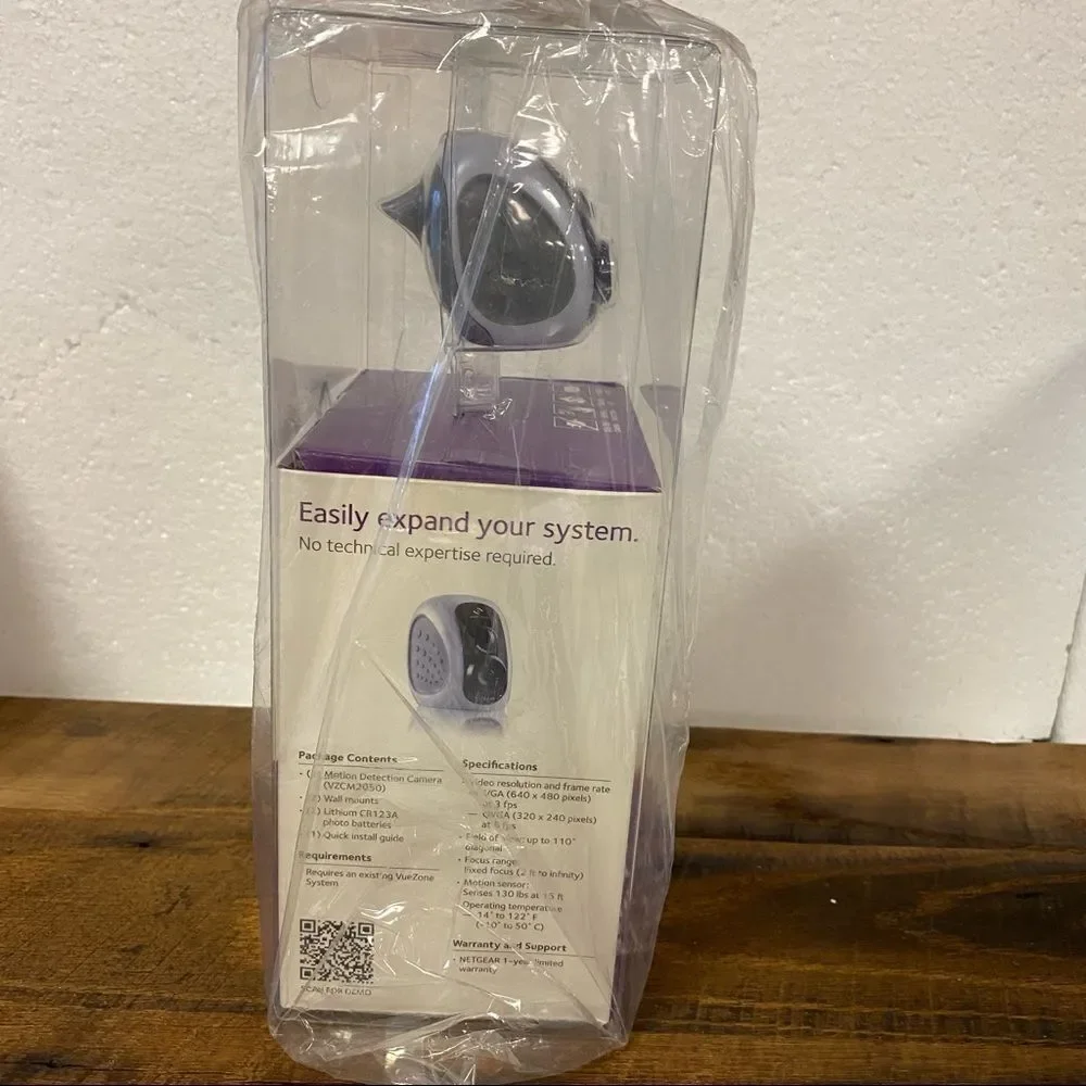NETGEAR VueZone Add-on Motion Detection Camera (VZCM2050-200NAS) NEW IN